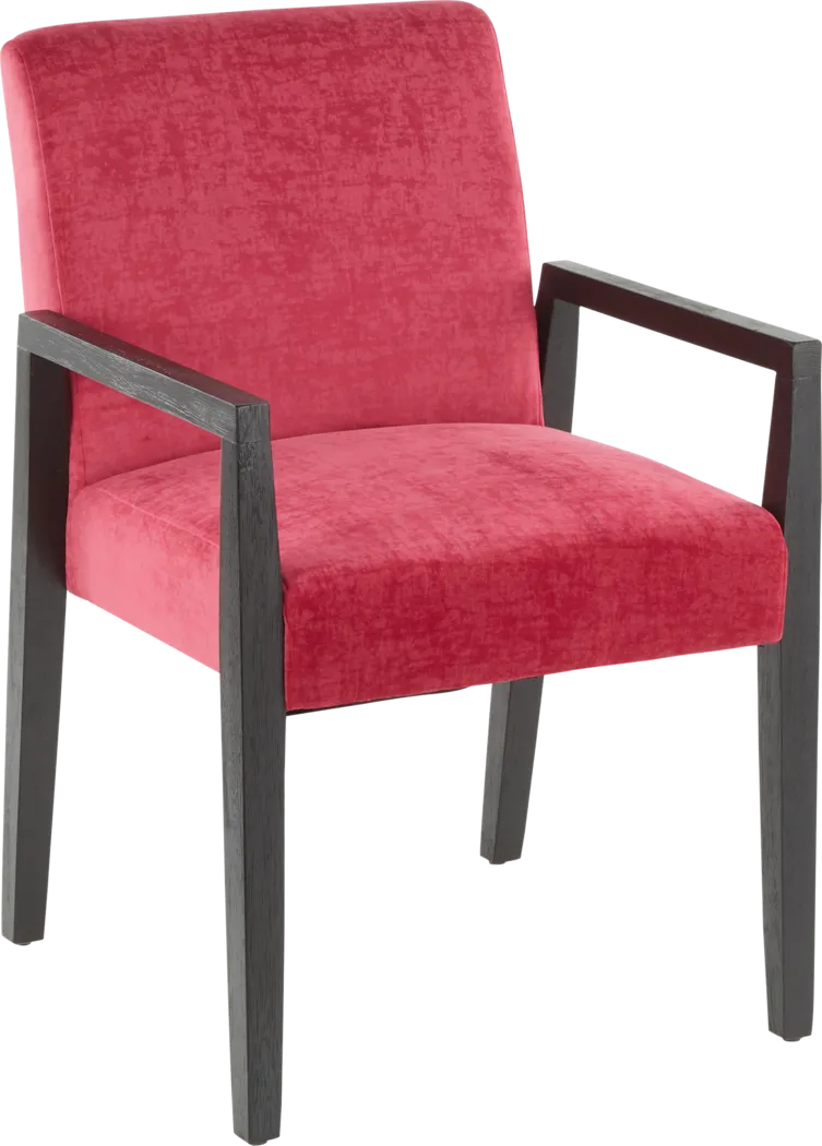 Kadleston Pink Arm Chair, Set of 2 - Thumbnail - Image 2