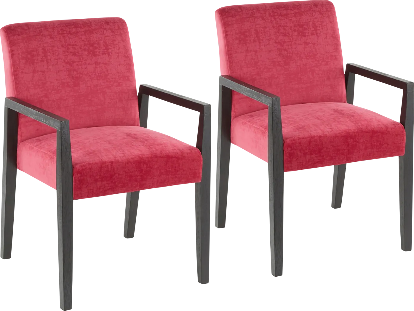 Kadleston Pink Arm Chair, Set of 2 - Thumbnail - Image 1