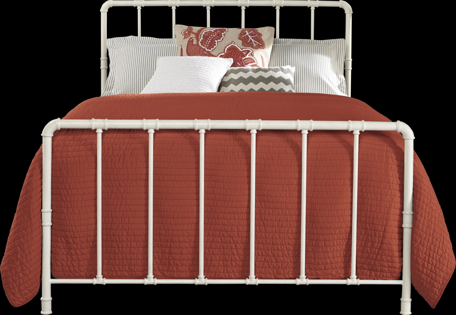 Kady White King Bed - Thumbnail - Image 1