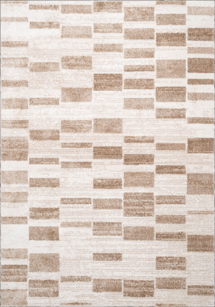 Kaede Beige 5'3 x 7' Rug - Thumbnail - Image 1