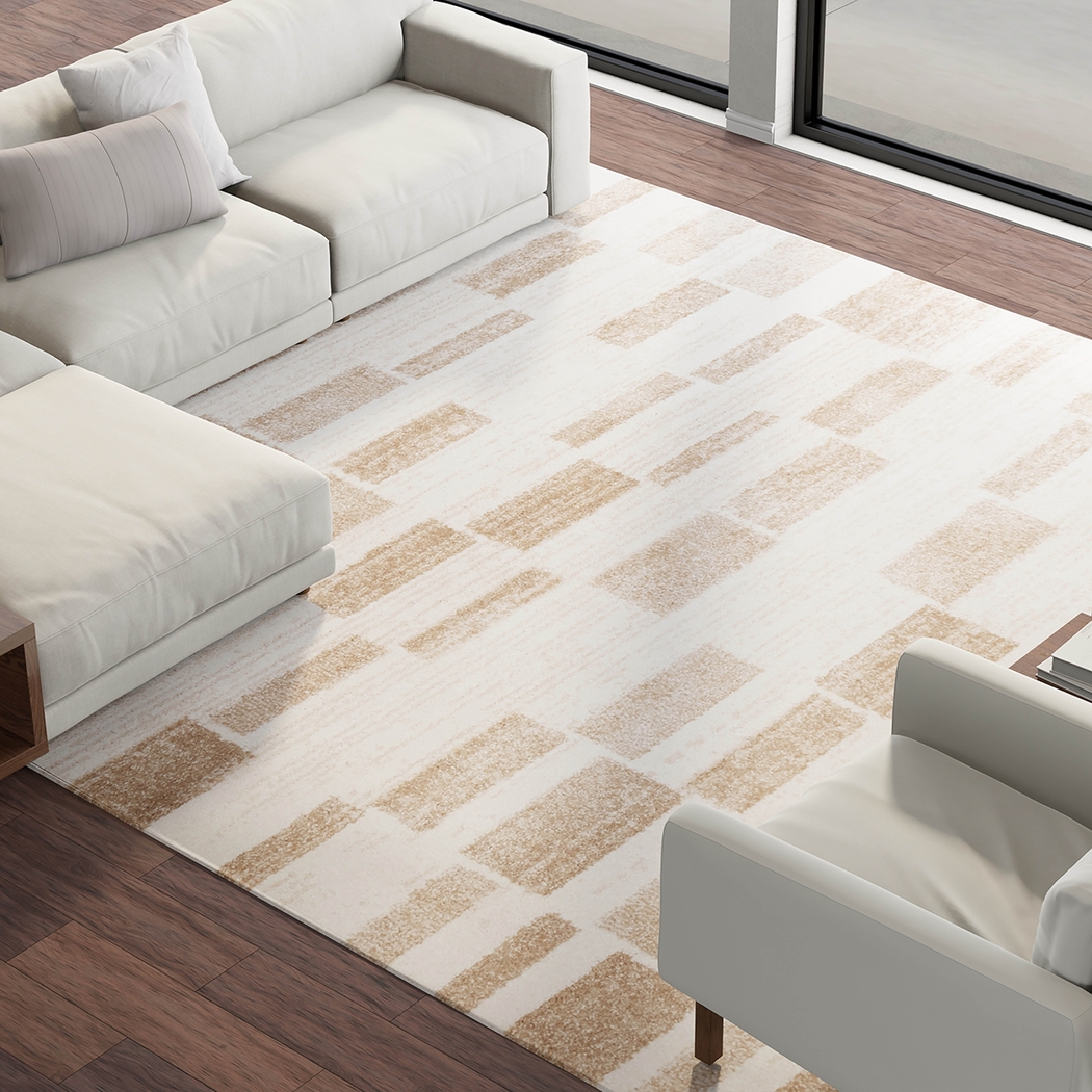 Kaede Beige 7'10 x 9'10 Rug - Thumbnail - Image 2