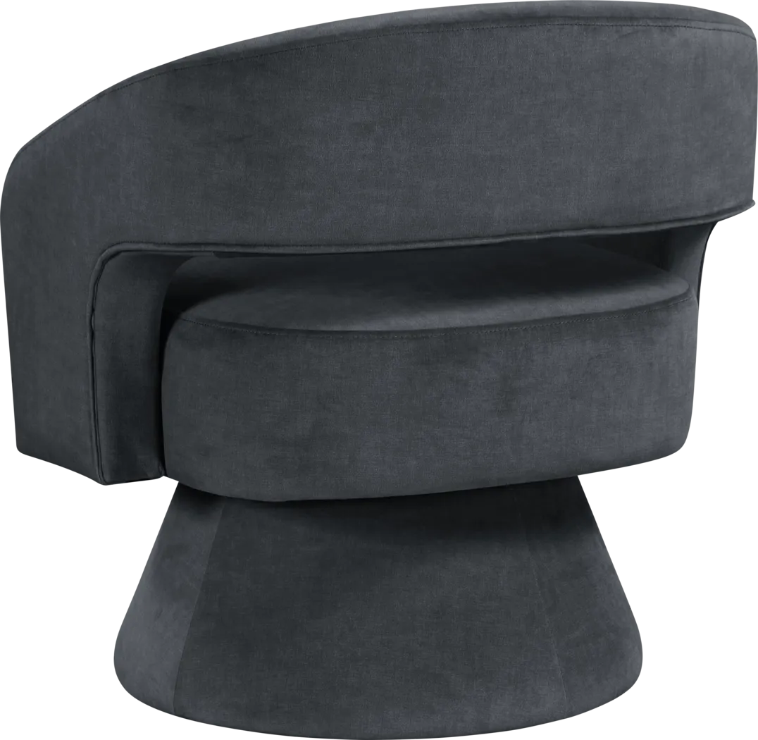 Kaela Drak Gray Accent Chair - Thumbnail - Image 4