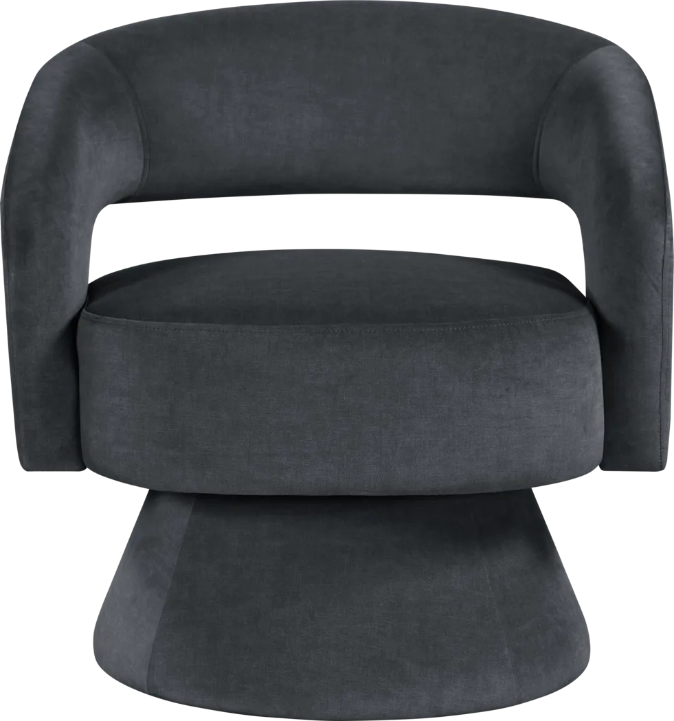 Kaela Drak Gray Accent Chair - Thumbnail - Image 6