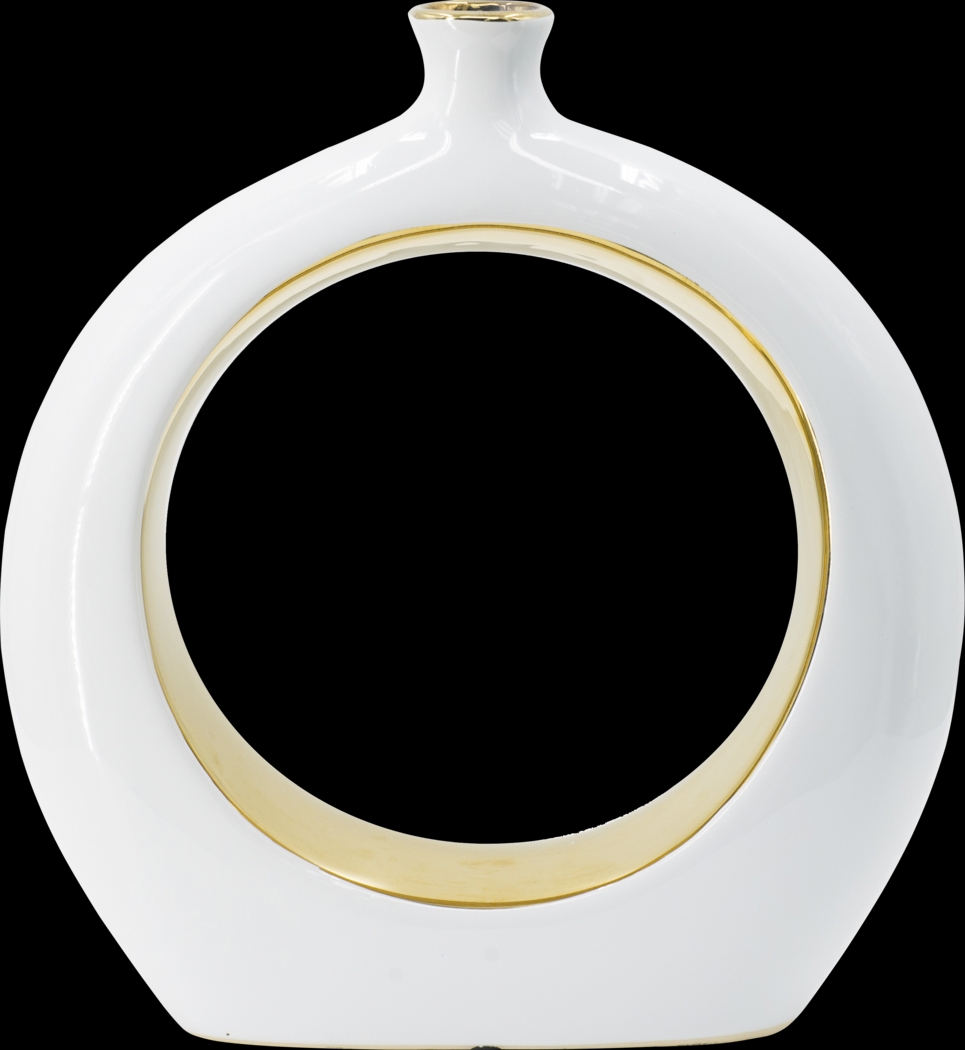 Kaeleen I White Vase - Thumbnail - Image 1