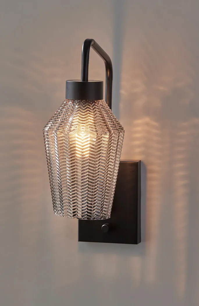 Kaelix Black Sconce - Thumbnail - Image 2