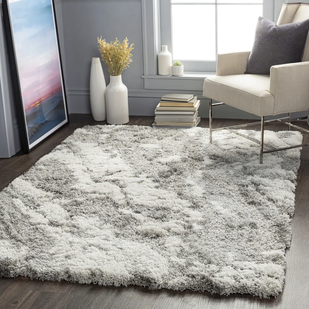 Kaelon Gray 6'7 x 9' Rug - Thumbnail - Image 5