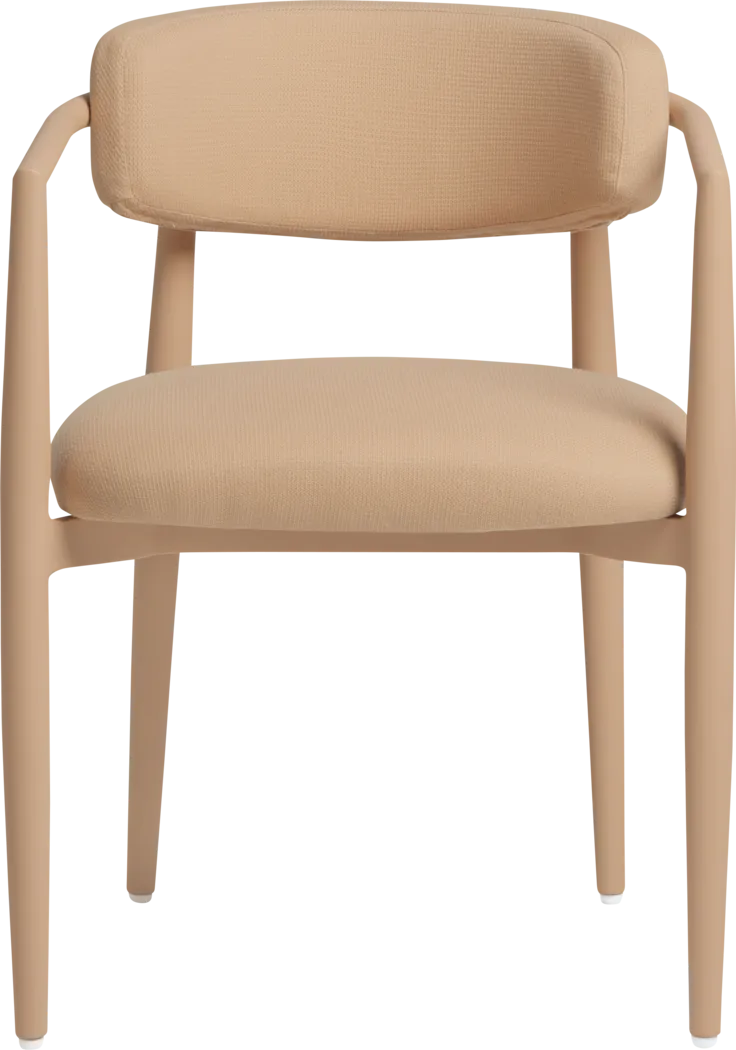 Kahai Peach Outdoor Side Chair - Thumbnail - Image 8