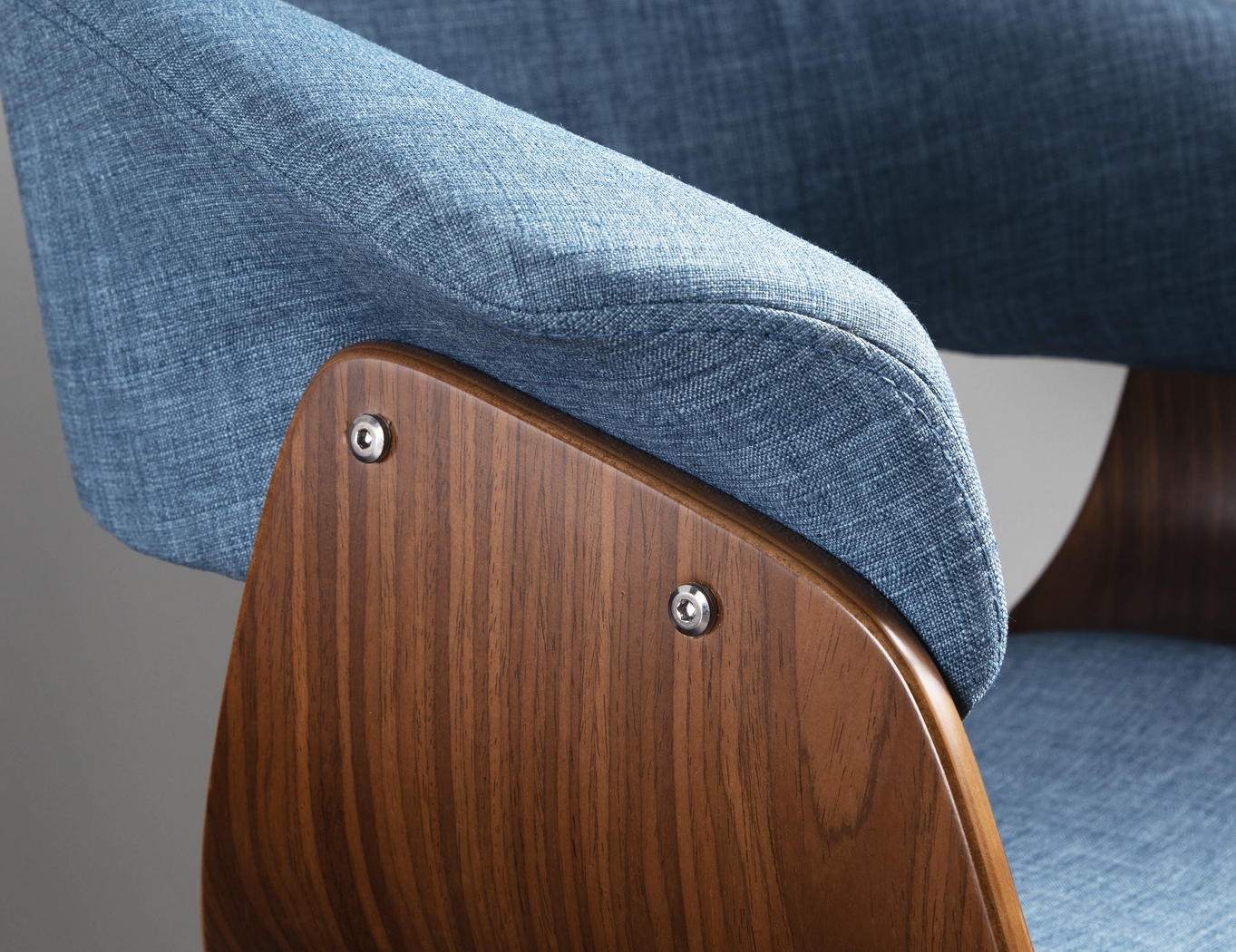 Kahmiel I Blue Arm Chair, Set of 2 - Thumbnail - Image 11