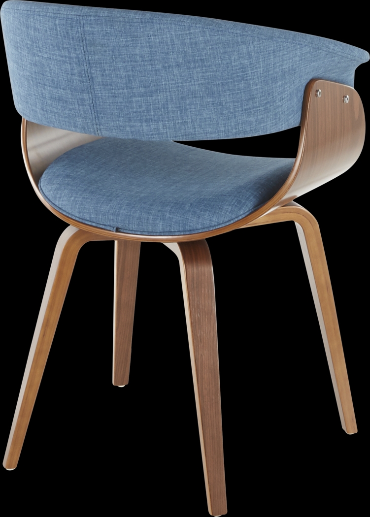 Kahmiel I Blue Arm Chair, Set of 2 - Thumbnail - Image 7