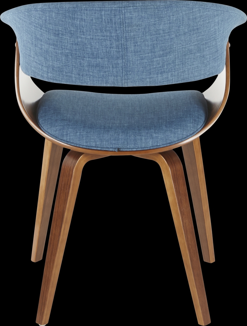 Kahmiel I Blue Arm Chair, Set of 2 - Thumbnail - Image 8