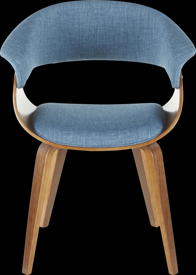 Kahmiel I Blue Arm Chair, Set of 2 - Thumbnail - Image 9