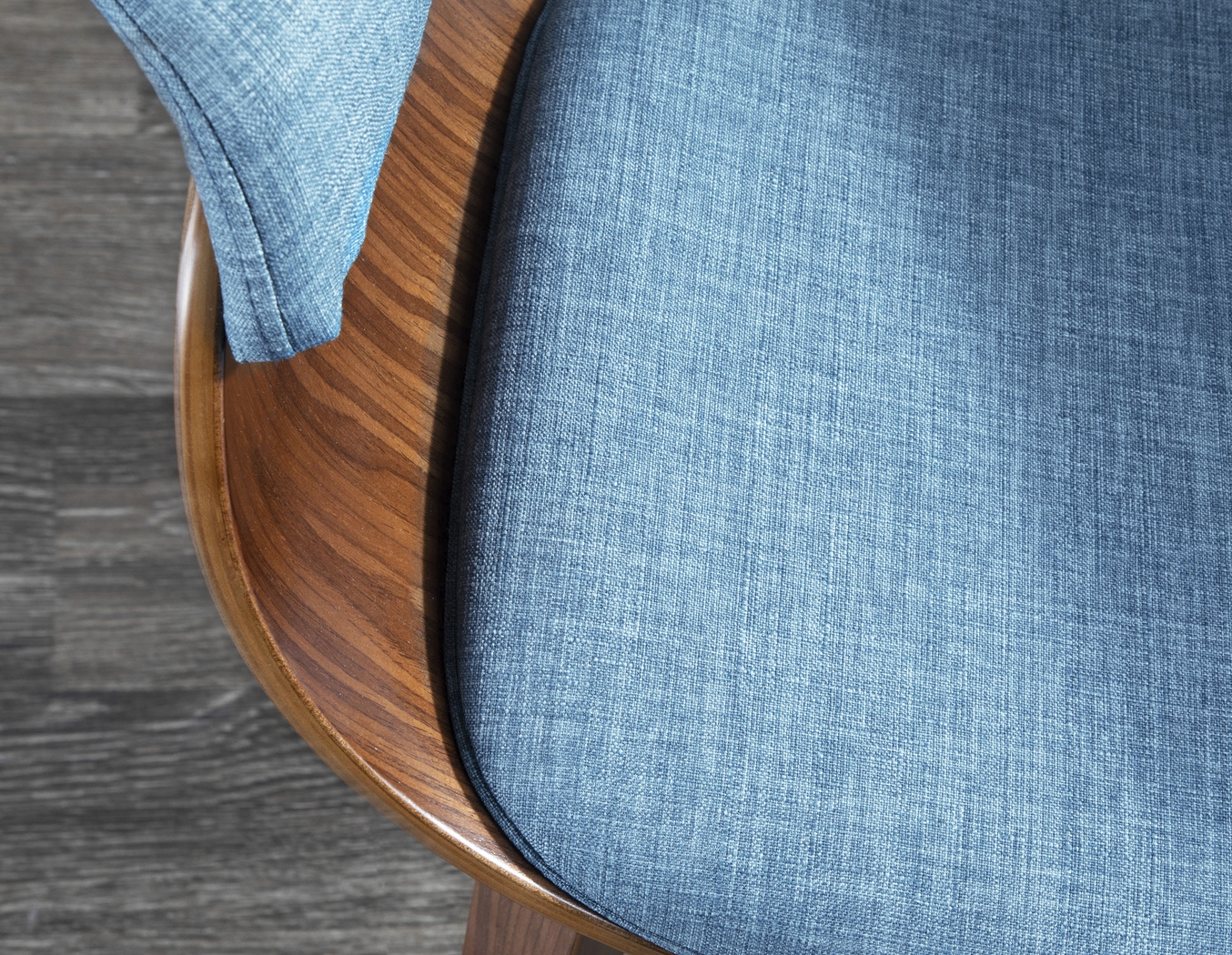 Kahmiel I Blue Arm Chair, Set of 2 - Thumbnail - Image 10