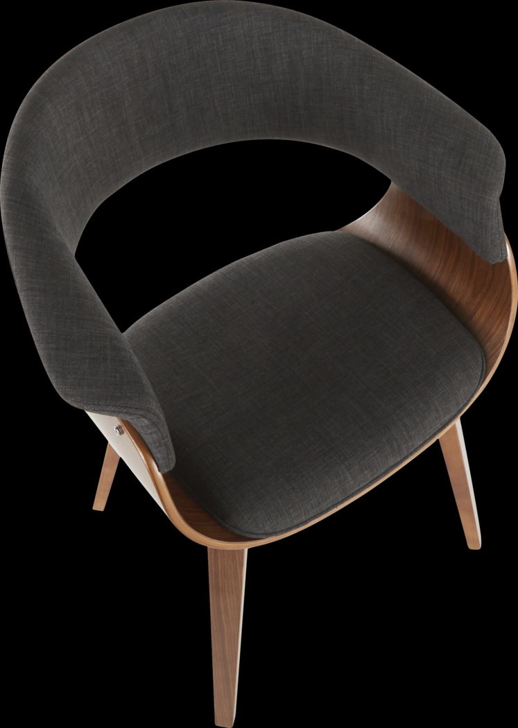 Kahmiel I Charcoal Arm Chair, Set of 2 - Thumbnail - Image 11