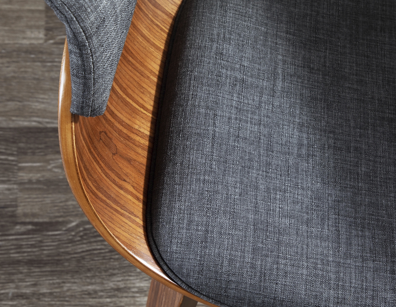 Kahmiel I Charcoal Arm Chair, Set of 2 - Thumbnail - Image 12