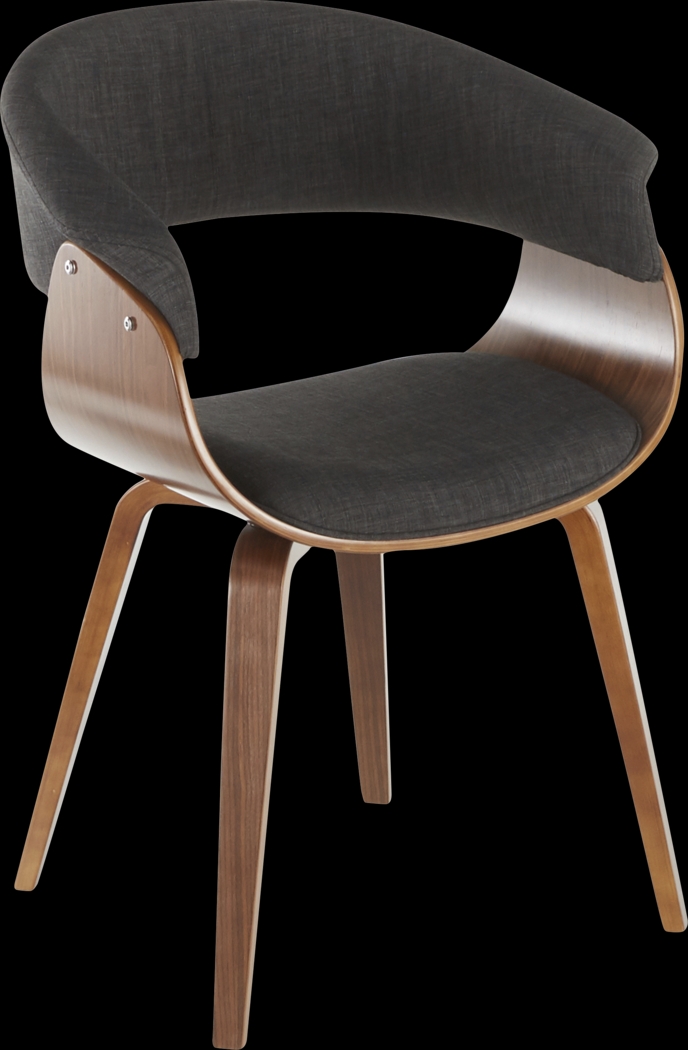 Kahmiel I Charcoal Arm Chair, Set of 2 - Thumbnail - Image 6