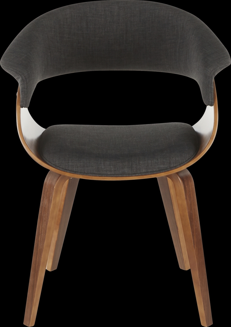 Kahmiel I Charcoal Arm Chair, Set of 2 - Thumbnail - Image 10