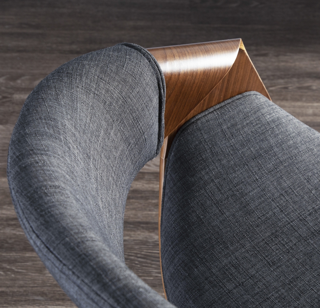 Kahmiel I Charcoal Arm Chair, Set of 2 - Thumbnail - Image 12