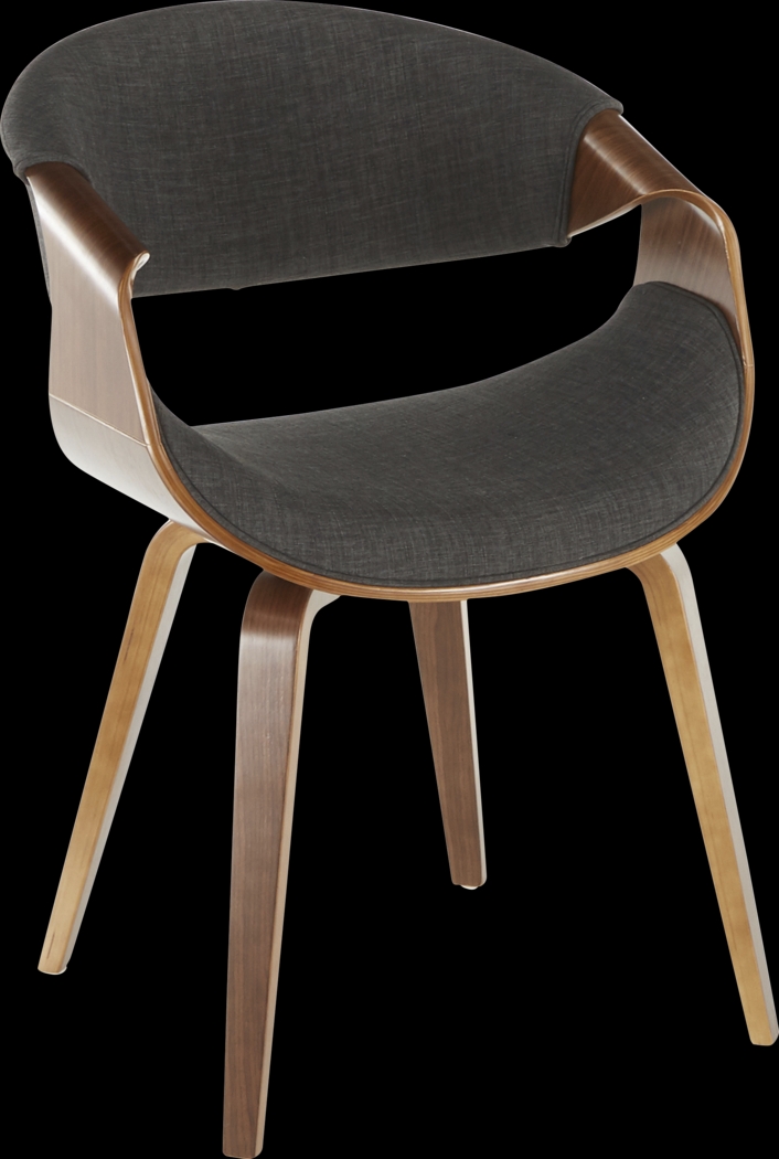 Kahmiel I Charcoal Arm Chair, Set of 2 - Thumbnail - Image 5