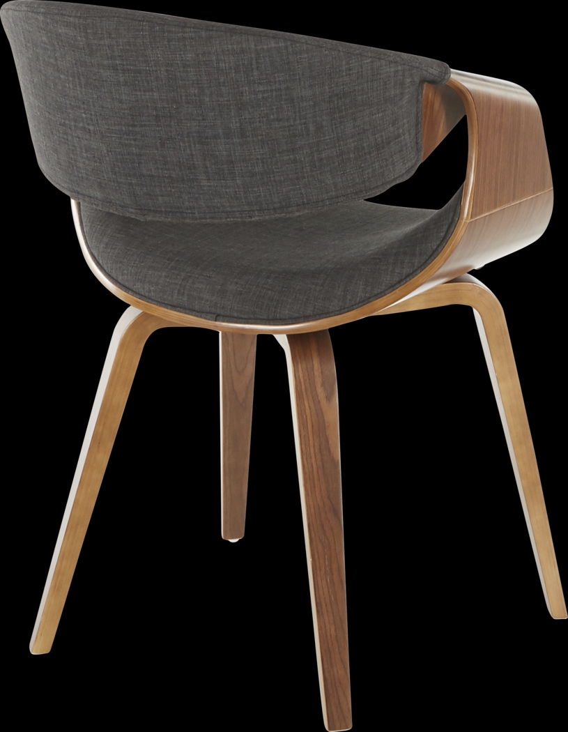 Kahmiel I Charcoal Arm Chair, Set of 2 - Thumbnail - Image 7