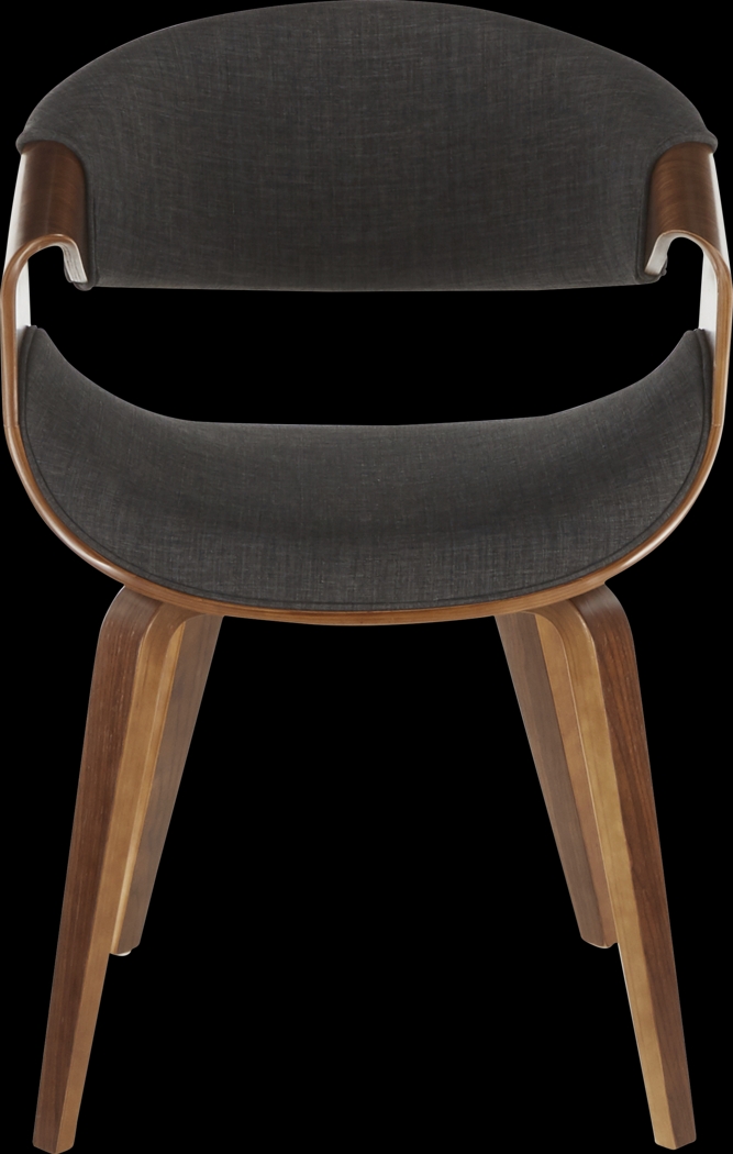 Kahmiel I Charcoal Arm Chair, Set of 2 - Thumbnail - Image 9