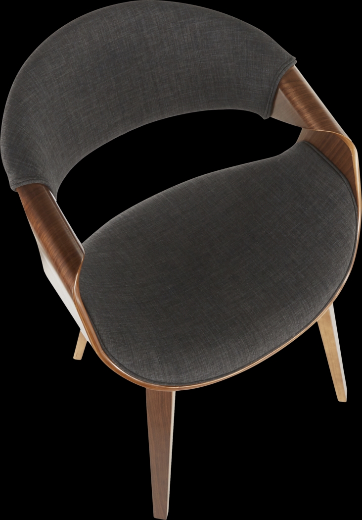 Kahmiel I Charcoal Arm Chair, Set of 2 - Thumbnail - Image 10