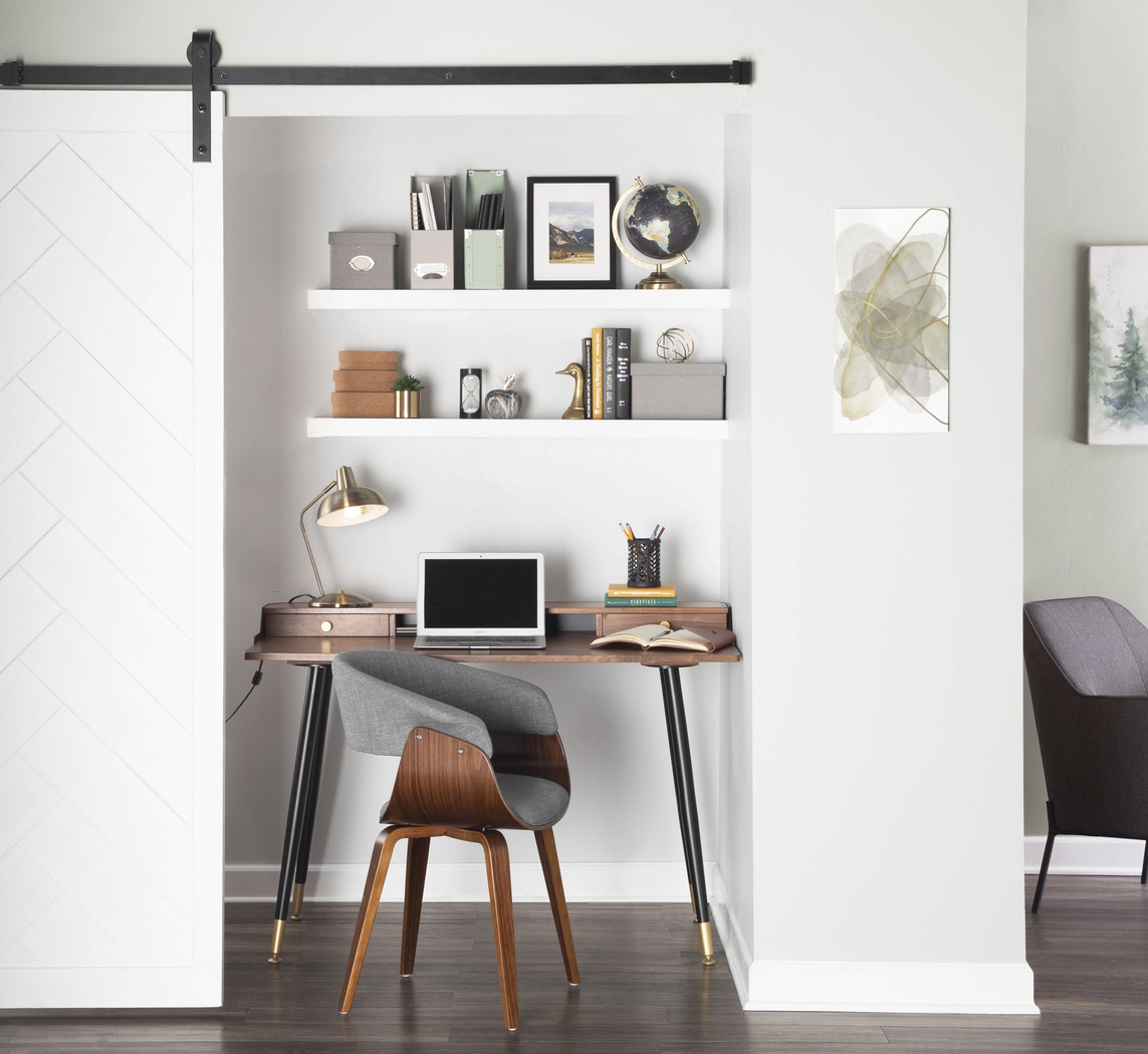 Kahmiel I Gray Arm Chair, Set of 2 - Thumbnail - Image 4