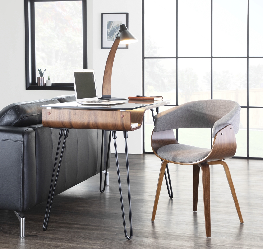 Kahmiel I Gray Arm Chair, Set of 2 - Thumbnail - Image 5