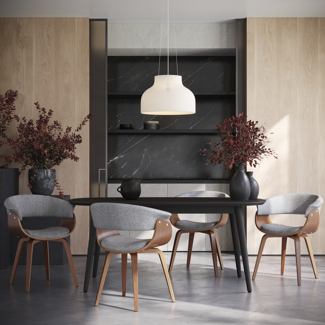 Kahmiel I Gray Arm Chair, Set of 2 - Thumbnail - Image 6