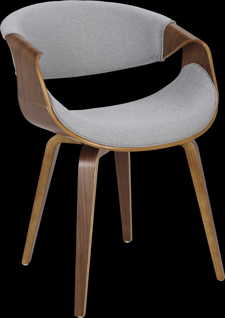 Kahmiel I Light Gray Arm Chair, Set of 2 - Thumbnail - Image 4