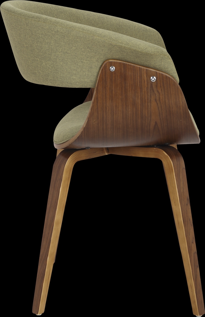 Kahmiel I Green Arm Chair, Set of 2 - Thumbnail - Image 6