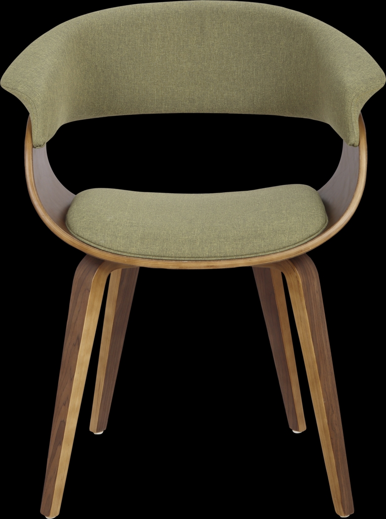 Kahmiel I Green Arm Chair, Set of 2 - Thumbnail - Image 9