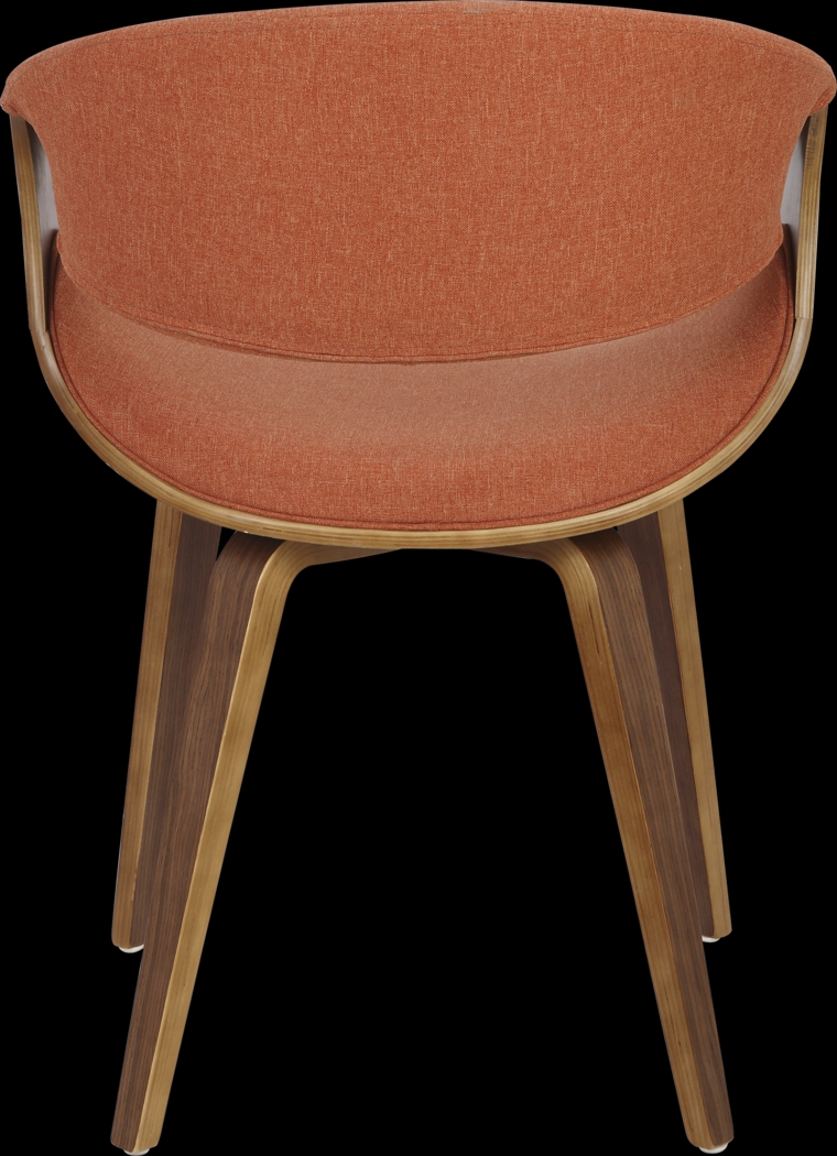 Kahmiel I Orange Arm Chair, Set of 2 - Thumbnail - Image 8