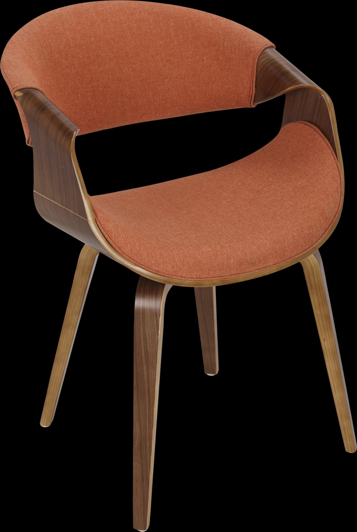 Kahmiel I Orange Arm Chair, Set of 2 - Thumbnail - Image 10