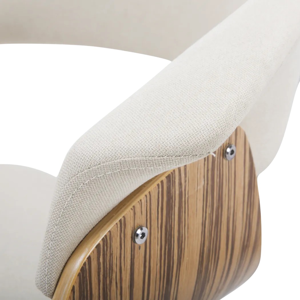 Kahmiel II Cream Arm Chair, Set of 2 - Thumbnail - Image 11