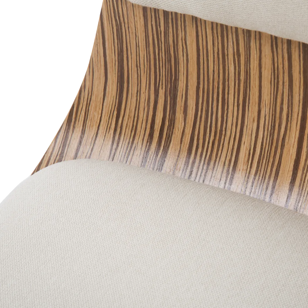 Kahmiel II Cream Arm Chair, Set of 2 - Thumbnail - Image 12