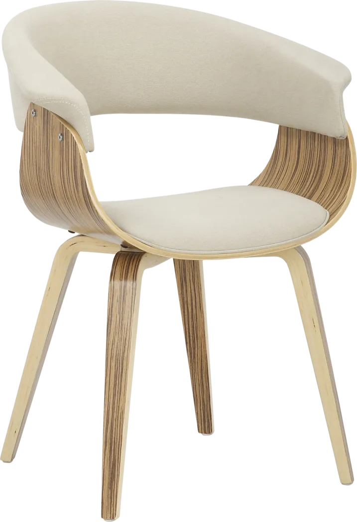 Kahmiel II Cream Arm Chair, Set of 2 - Thumbnail - Image 5