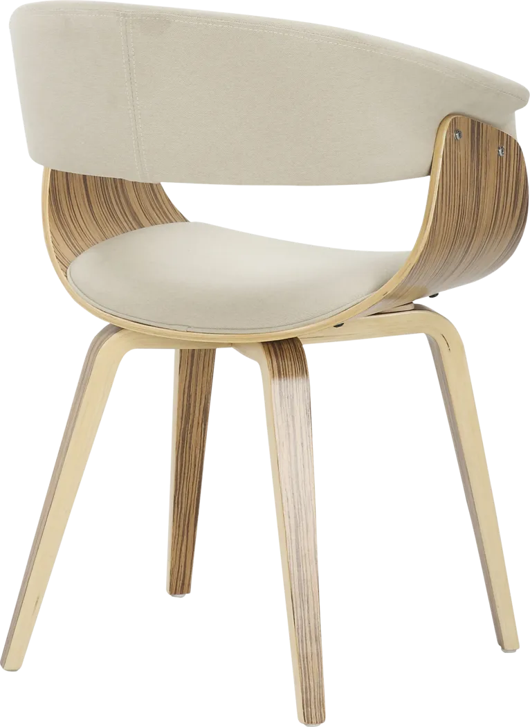 Kahmiel II Cream Arm Chair, Set of 2 - Thumbnail - Image 7
