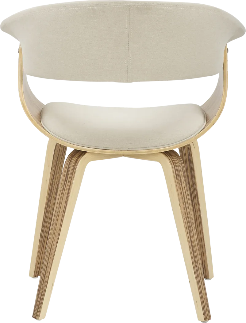 Kahmiel II Cream Arm Chair, Set of 2 - Thumbnail - Image 8