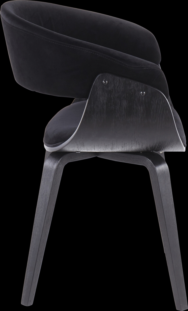 Kahmiel III Black Arm Chair, Set of 2 - Thumbnail - Image 11