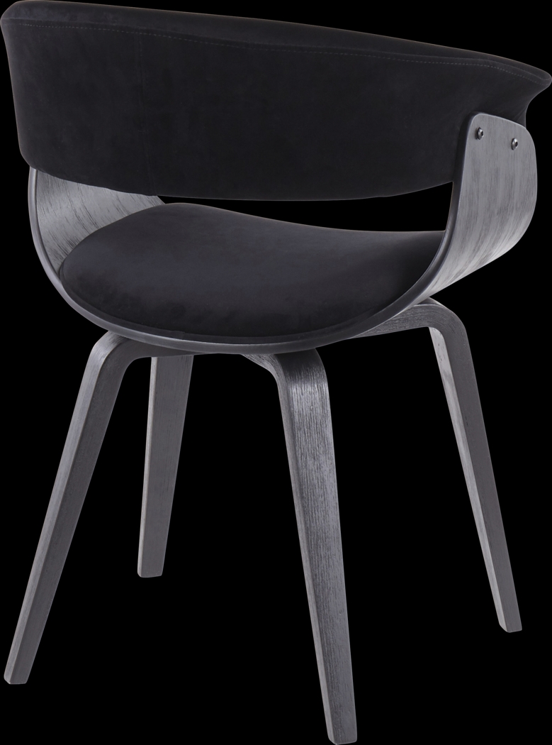 Kahmiel III Black Arm Chair, Set of 2 - Thumbnail - Image 10