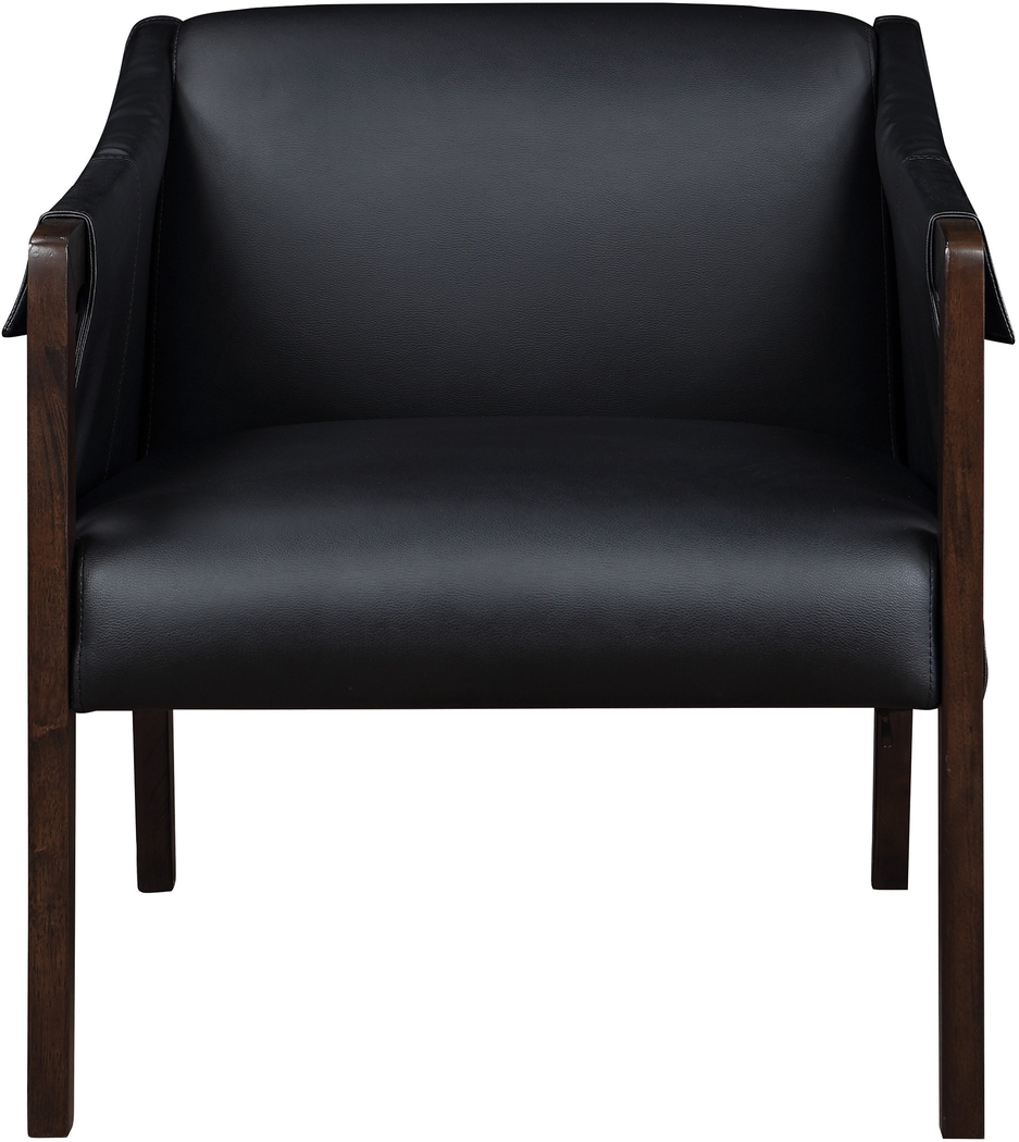 Kahul Black Accent Chair - Thumbnail - Image 3