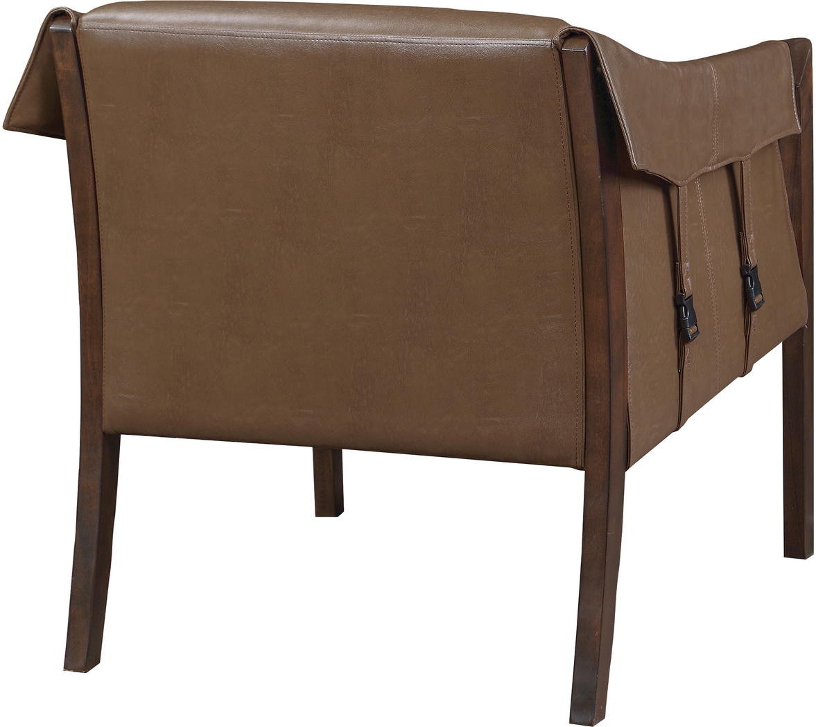 Kahul Brown Accent Chair - Thumbnail - Image 2