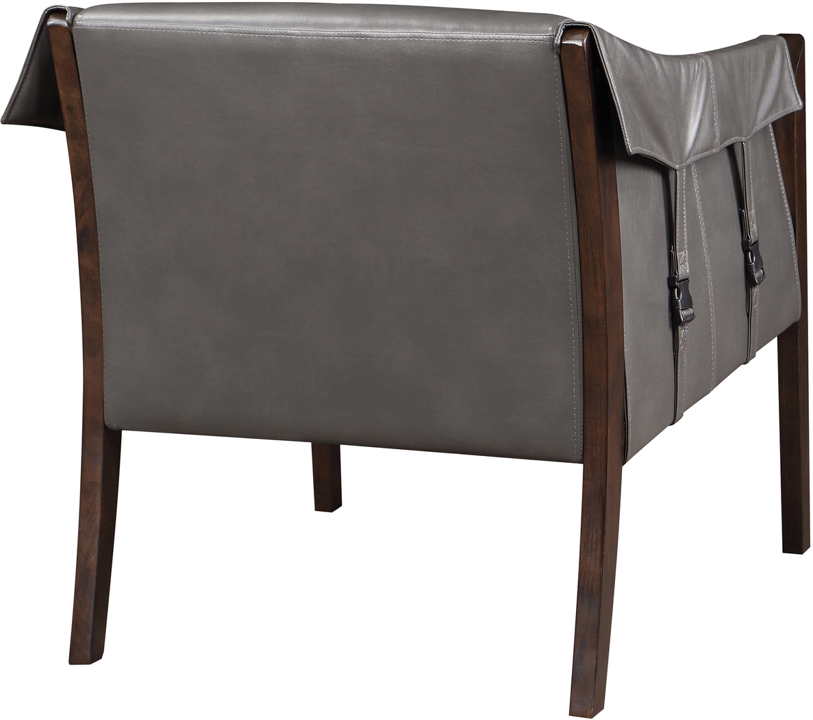 Kahul Gray Accent Chair - Thumbnail - Image 2