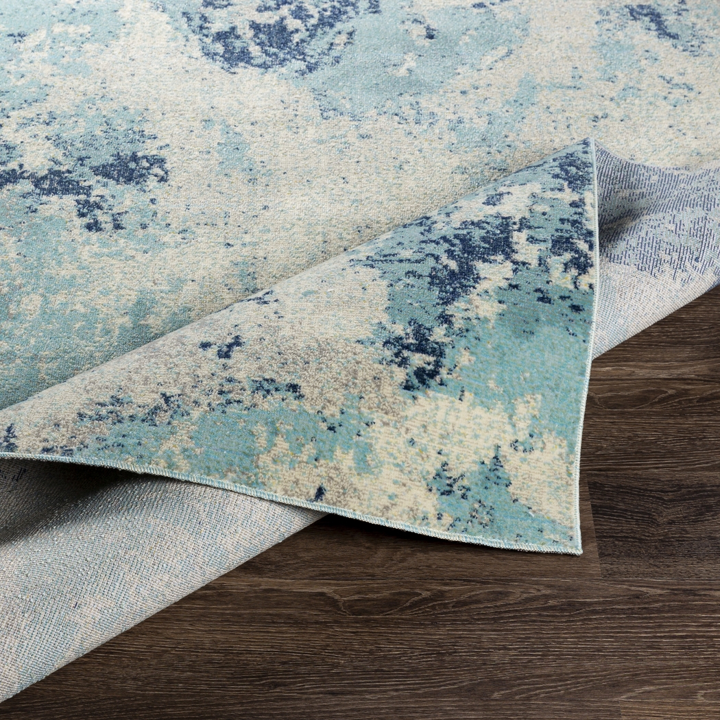 Kaiah Navy 5'3 x 7'3 Rug - Thumbnail - Image 4