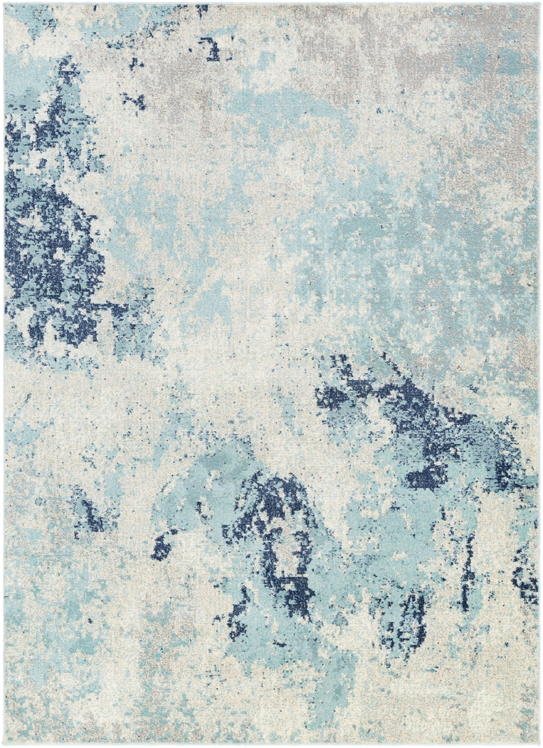 Kaiah Navy 5'3 x 7'3 Rug - Thumbnail - Image 1
