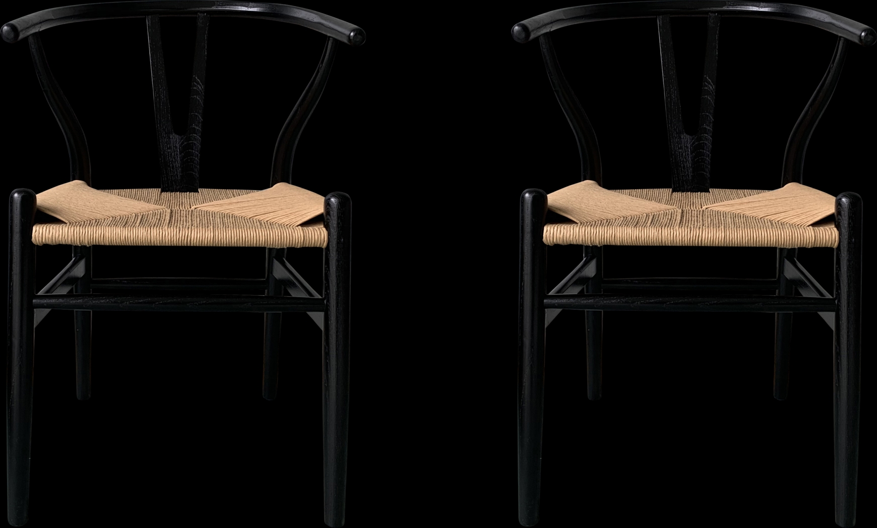 Kaii Natural Side Chair, Set of 2 - Thumbnail - Image 1