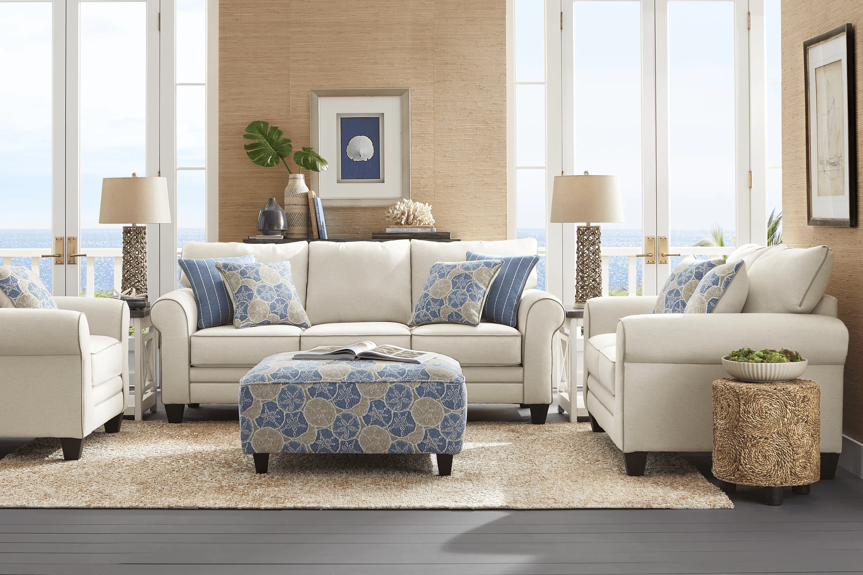 Kailani Coast Beige 2 Pc Living Room - Thumbnail - Image 1