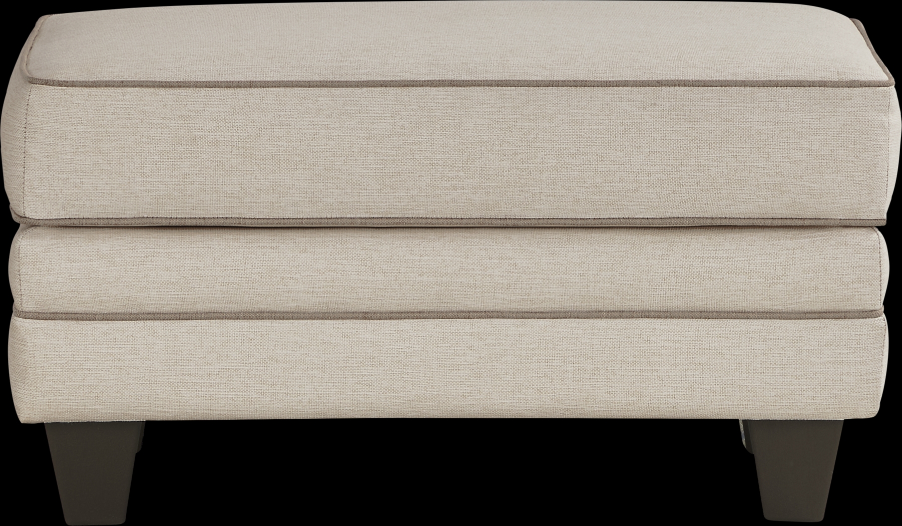 Kailani Coast Beige Ottoman - Thumbnail - Image 2