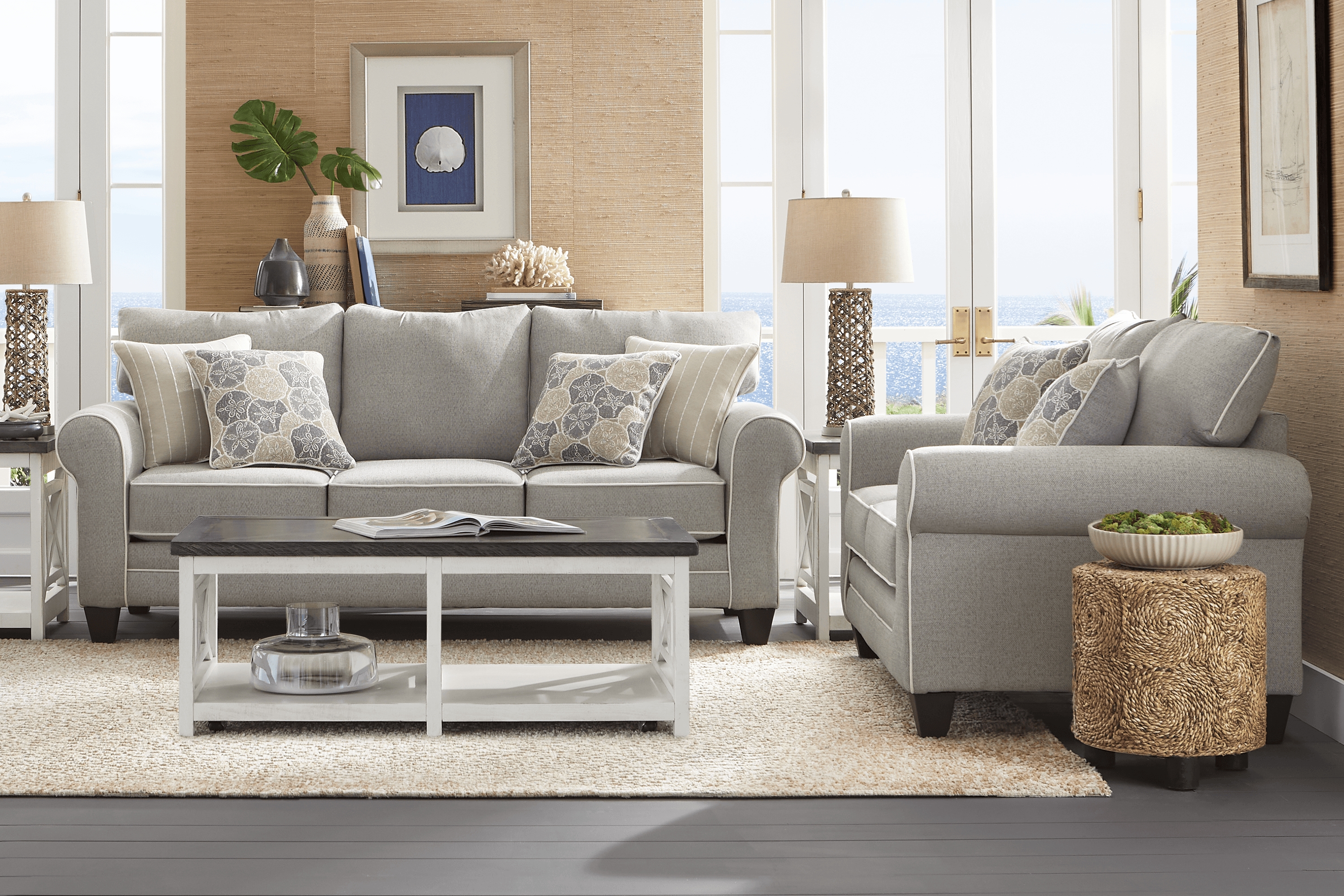Kailani Coast Gray Sofa - Thumbnail - Image 2
