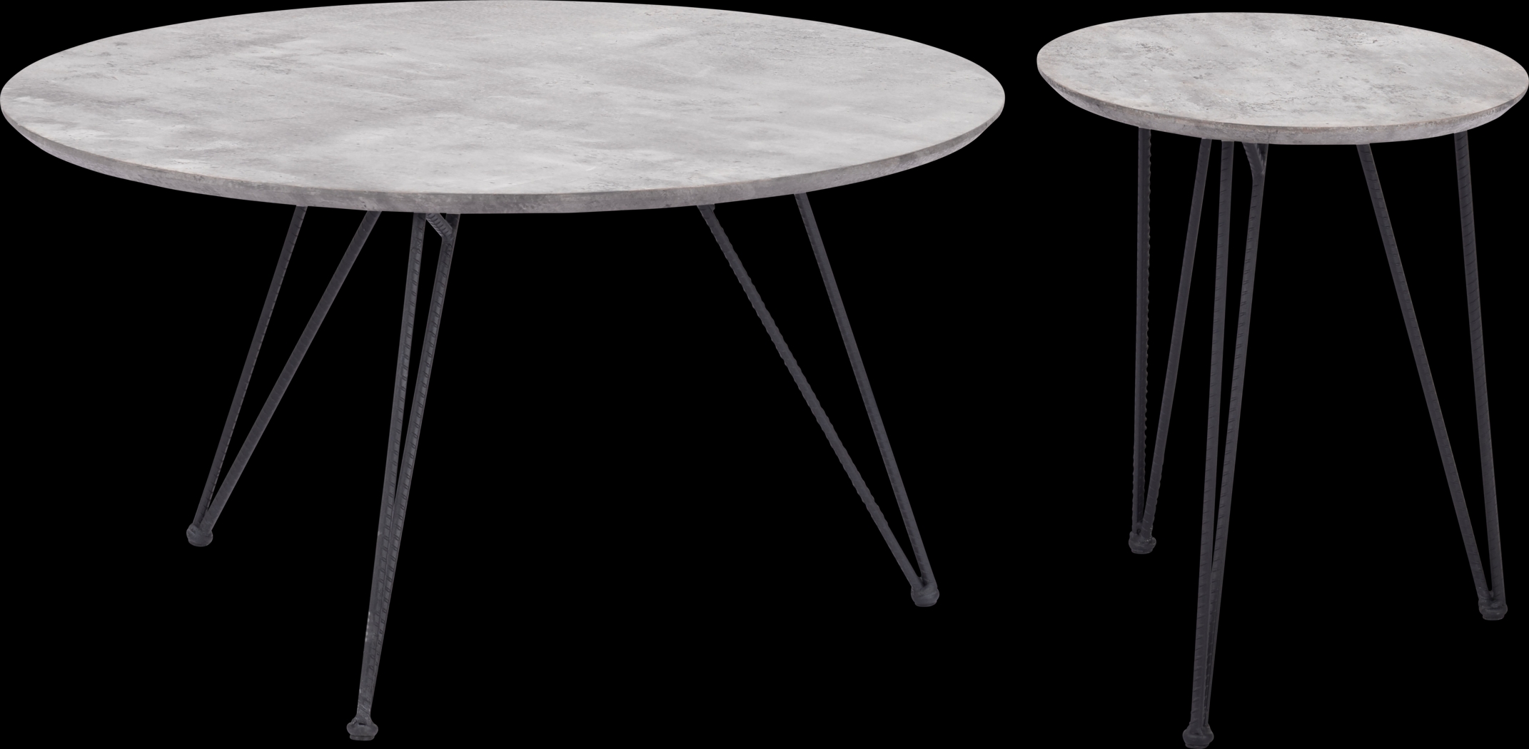 Kailyard Gray Cocktail Table, Set of 2 - Thumbnail - Image 3